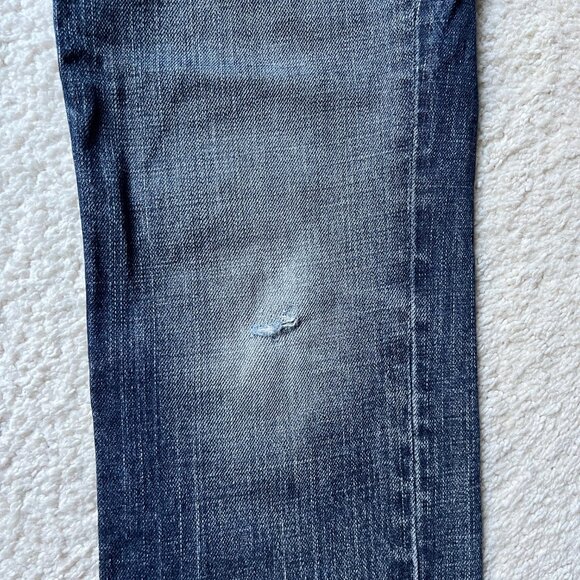 Levi's 501 Jeans Mens 29x30 Blue Slim Zip Fly Medium Wash - Used, See Photos - Picture 7 of 7